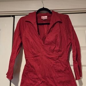 Pinup Couture Lauren Top Size M